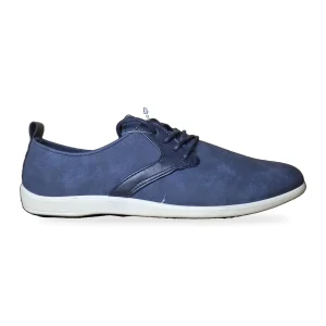 Pierre Cardin Navy Lace-Up Casual Tekkie